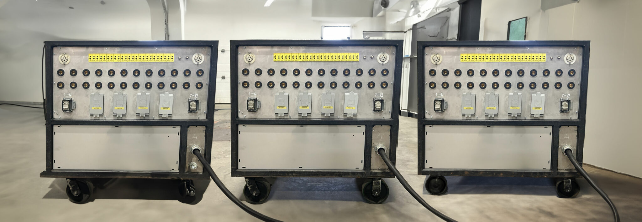 Techeat's 12-zone heat treating power consoles